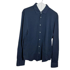 Europann Saint Tropez Mens long sleeve cotton knit Long sleeve Shirt size Medium
